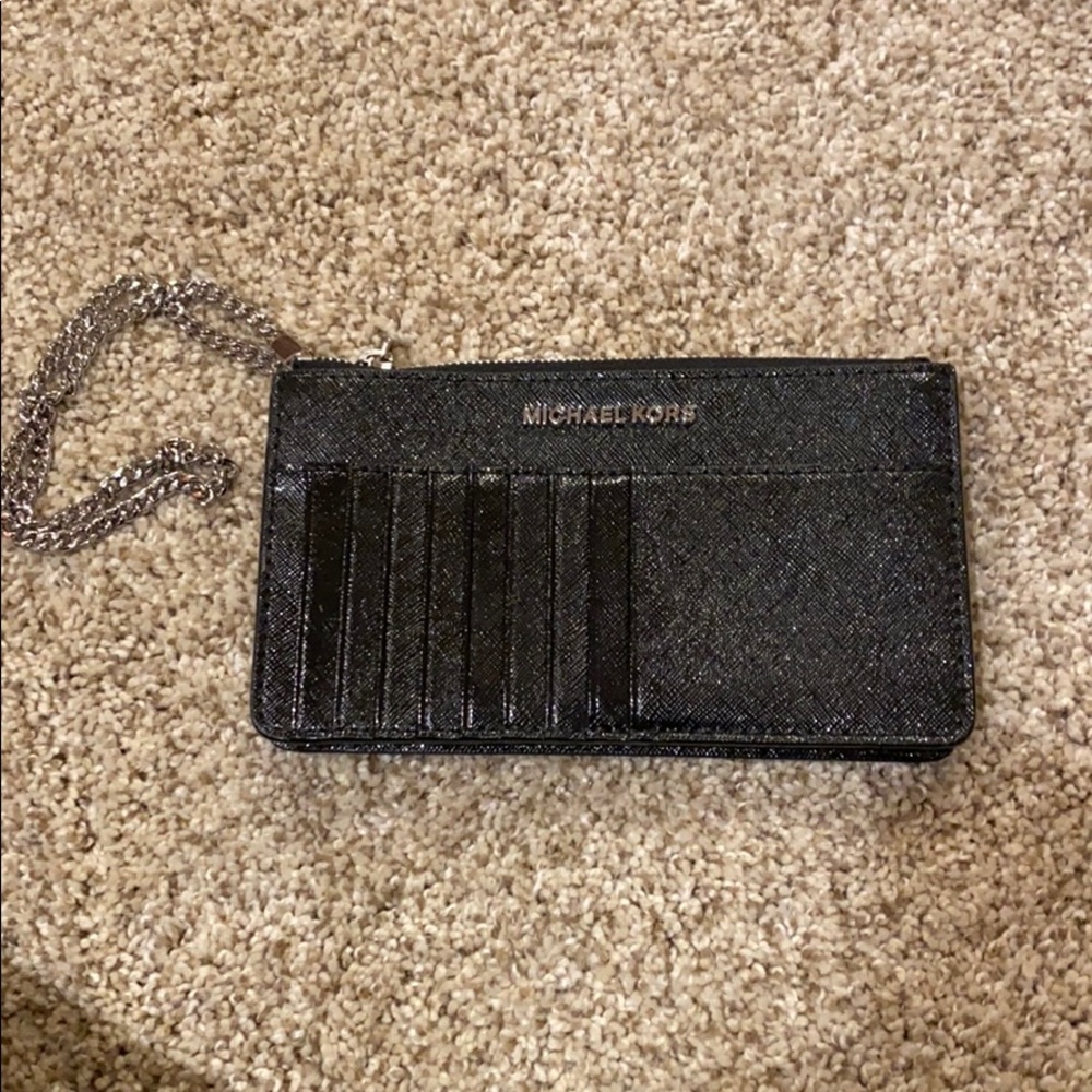 MK Wristlet Wallet with Chain